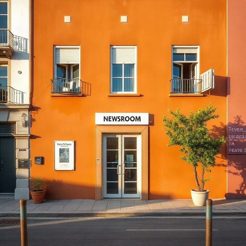 Fachada de la redacción de Valleyharborv en Maldonado